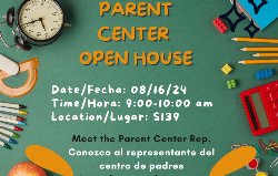 Parent Center Open House